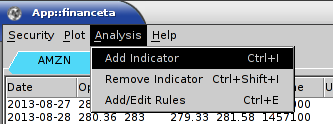 Add Indicator Option